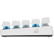 LOGITECH G PRO X 60 LIGHTSPEED Wireless Gaming Keyboard (Tactile) - WHITE - US INT'L - 2.4GHZ/BT - EMEA28-935 - TACTILE SWITCH, 920-011930
