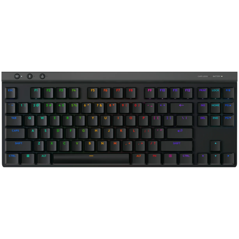 LOGITECH G515 TKL Gaming Keyboard - BLACK - US INT'L - 2.4GHZ/BT - EMEA28i-935 - TACTILE, 920-012872