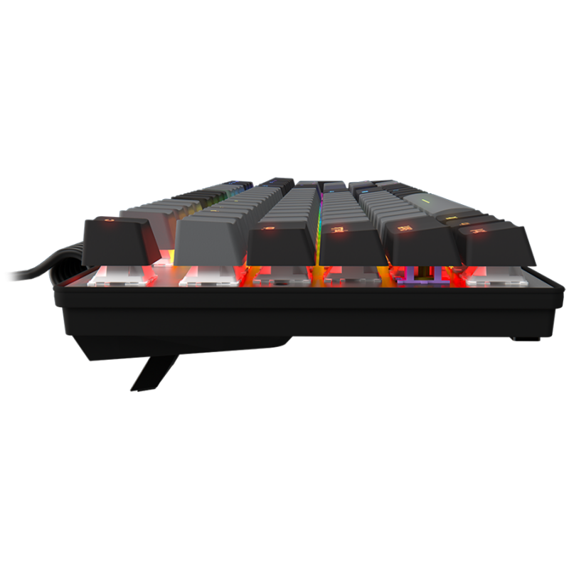 LORGAR Azar 514, Wired mechanical gaming keyboard, RGB backlight, 1680000 colour variations, 18 modes, keys number: 104, 50M clicks, linear