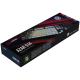 LORGAR Azar 514, Wired mechanical gaming keyboard, RGB backlight, 1680000 colour variations, 18 modes, keys number: 104, 50M clicks, linear