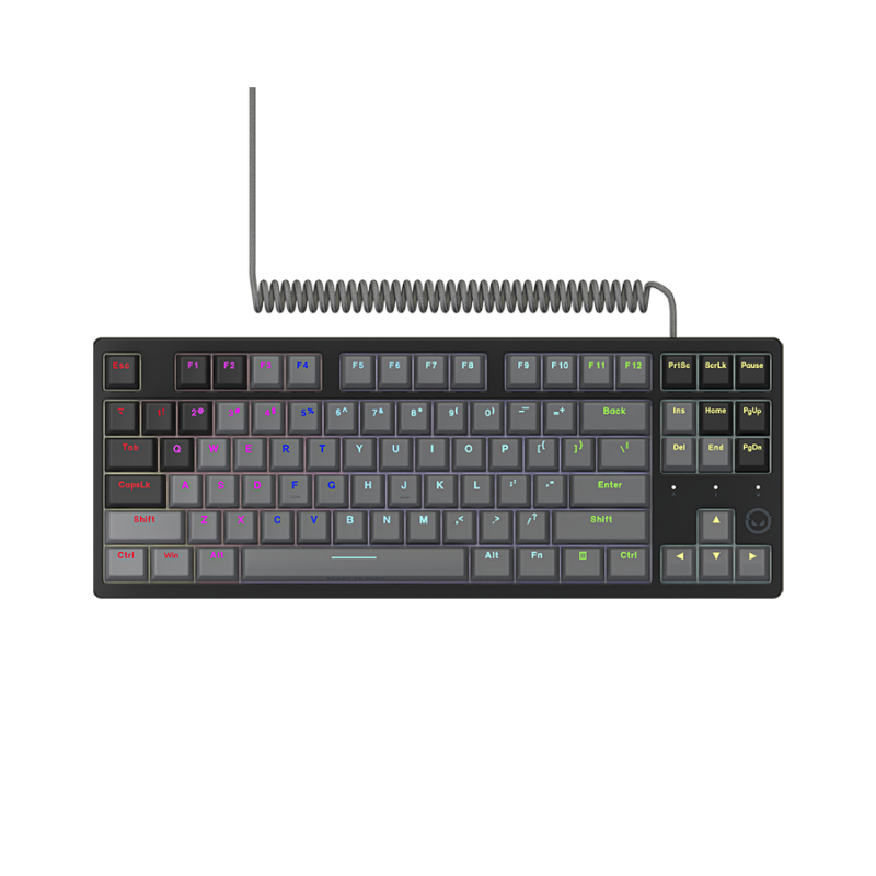 LORGAR Azar 514TKL, Wired RGB mechanical gaming keyboard, black, EN layout, LRG-GK514TKL-BK-US