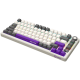 LORGAR KBP7075W, Wireless 75% Mechanical Gaming Keyboard Pro, Beige, EN layout, LRG-KBP7075W-RT-US