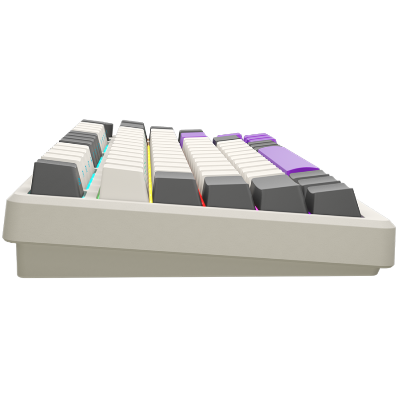 LORGAR KBP7075W, Wireless 75% Mechanical Gaming Keyboard Pro, Beige, EN layout, LRG-KBP7075W-RT-US