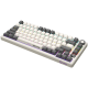 LORGAR KBP7075W, Wireless 75% Mechanical Gaming Keyboard Pro, Beige, EN layout, LRG-KBP7075W-RT-US