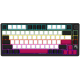 LORGAR KBP7075W, Wireless 75% Mechanical Gaming Keyboard Pro, Black/red, EN layout, LRG-KBP7075W-BK-US