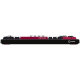 LORGAR KBP7075W, Wireless 75% Mechanical Gaming Keyboard Pro, Black/red, EN layout, LRG-KBP7075W-BK-US