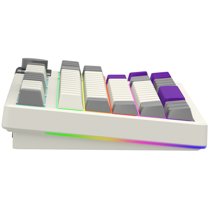 LORGAR KBP70TKLW, Wireless TKL Mechanical Gaming Keyboard Pro, Beige, EN layout, LRG-KBP70TKLW-RT-US