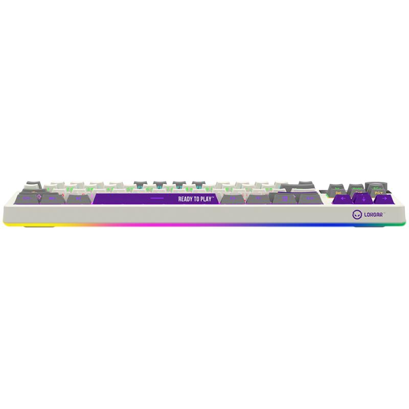 LORGAR KBP70TKLW, Wireless TKL Mechanical Gaming Keyboard Pro, Beige, EN layout, LRG-KBP70TKLW-RT-US