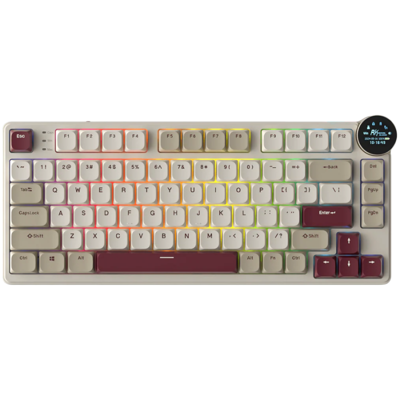 ROYAL KLUDGE RK N80 Rosy Clouds Gaming Keyboard Red switch