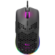 CANYON,Gaming Mouse with 7 programmable buttons, Pixart 3519 optical sensor, 4 levels of DPI and up to 4200, 5 million times key life, 1.65m Ultraweave cable, UPE feet and colorful RGB lights, Black, size:128.5x67x37.5mm, 105g-CND-SGM11B