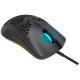 CANYON,Gaming Mouse with 7 programmable buttons, Pixart 3519 optical sensor, 4 levels of DPI and up to 4200, 5 million times key life, 1.65m Ultraweave cable, UPE feet and colorful RGB lights, Black, size:128.5x67x37.5mm, 105g-CND-SGM11B