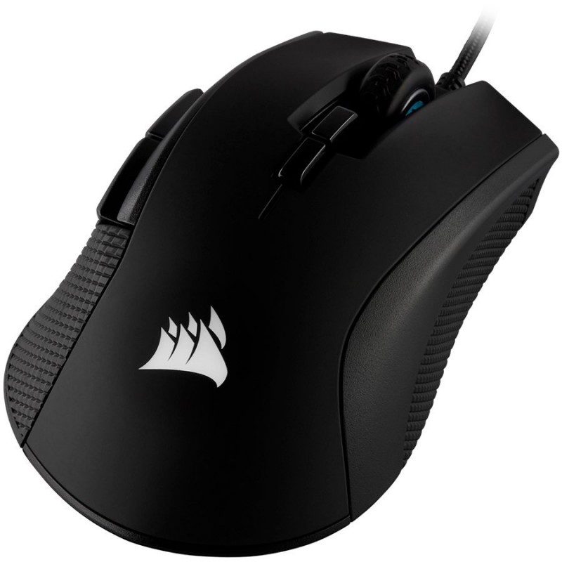 CORSAIR IRONCLAW RGB, FPS/MOBA Gaming Mouse, Black, Backlit RGB LED, 18000 DPI, Optical (EU Version)-CH-9307011-EU