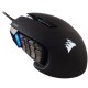 CORSAIR SCIMITAR RGB ELITE, MOBA/MMO Gaming Mouse, Black, Backlit RGB LED, 18000 DPI, Optical (EU version)-CH-9304211-EU