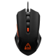 Optical Gaming Mouse with 6 programmable buttons, Pixart optical sensor, 4 levels of DPI and up to 3200, 3 million times key life, 1.65m PVC USB cable,rubber coating surface and colorful RGB lights, size:125*75*38mm, 115g-CND-SGM01RGB