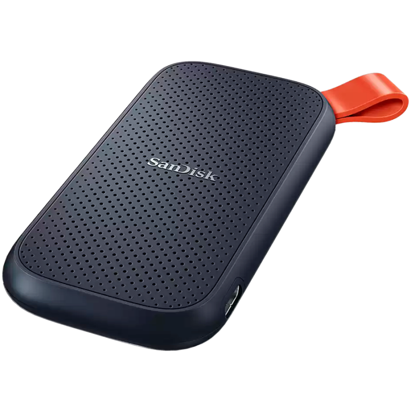 SANDISK Portable 2TB External SSD, USB 3.2, Read: 520 MB/s,-SDSSDE30-2T00-G25