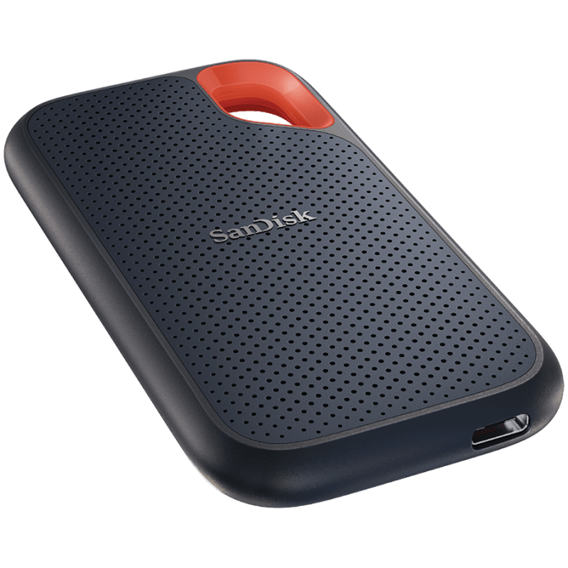 SanDisk Extreme Portable SSD V2 500GB USB 3.2 1050MB/s Read, 1000MB/s Write-SDSSDE61-500G-G25