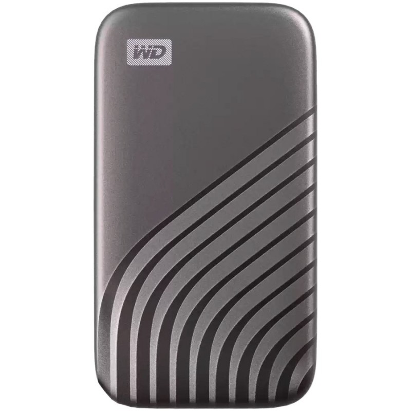 WD 4TB My Passport SSD - Portable SSD, up to 1050MB/s Read and 1000MB/s Write Speeds, USB 3.2 Gen 2 - Space Gray-WDBAGF0040BGY-WESN