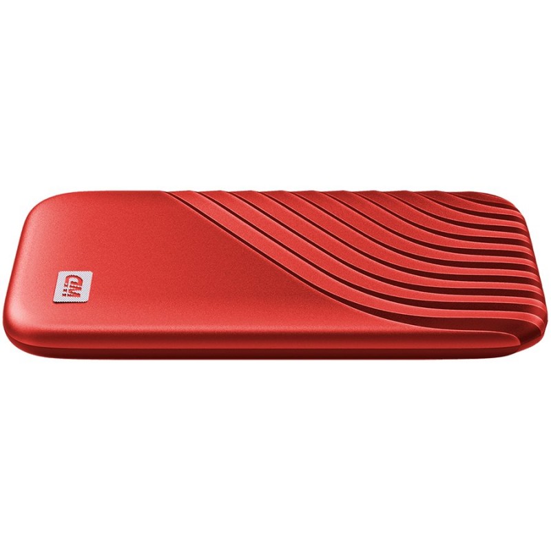 WD My Passport External SSD 1TB USB 3.2, Red, 1050MB/s Read, 1000MB/s Write, PC & Mac Compatiable-WDBAGF0010BRD-WESN