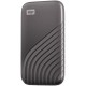 WD My Passport External SSD 2TB USB 3.2, Space Gray, 1050MB/s Read, 1000MB/s Write, PC & Mac Compatiable-WDBAGF0020BGY-WESN