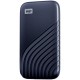 WD My Passport External SSD 500GB  USB 3.2, Midnight Blue, 1050MB/s Read, 1000MB/s Write, PC & Mac Compatiable-WDBAGF5000ABL-WESN