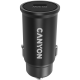 Canyon, PD 20W Pocket size car charger, input: DC12V-24V, output: PD20W, support iPhone12 PD fast charging, Compliant with CE RoHs