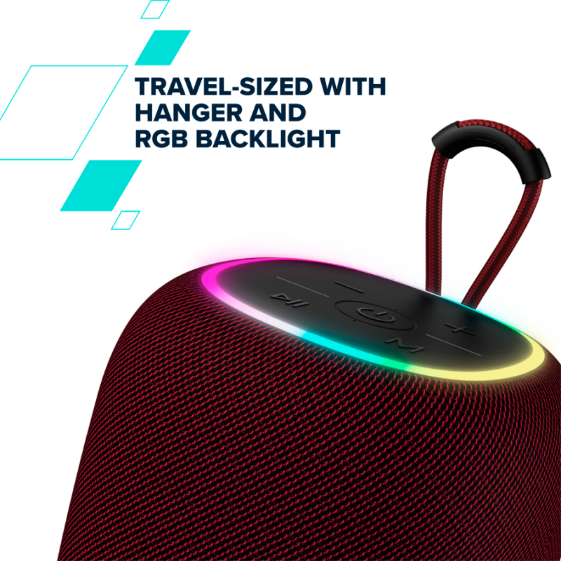 CANYON BSP-8, Bluetooth Speaker, BT V5.2, BLUETRUM AB5362B, TF card support, Type-C USB port, 1800mAh polymer battery, Max Power 10W