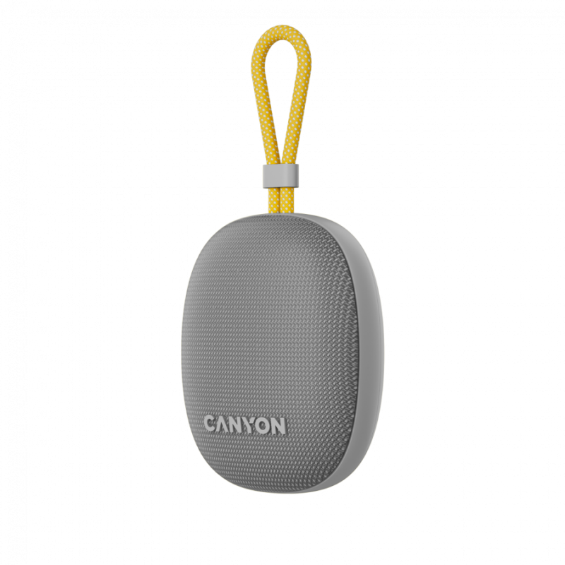 CANYON speaker OnMove 12 IPX7 TWS 5W Grey, CNE-CBTSP12GY