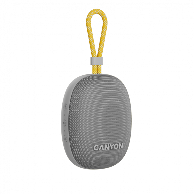 CANYON speaker OnMove 12 IPX7 TWS 5W Grey, CNE-CBTSP12GY