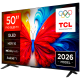 50-inch QLED TV, HDR 10, Multiple Viewing Mode, Dolby Audio, Android TV