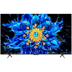 55 inch TV, Full Array Local Dimming Zones, 144Hz Native Refresh Rate, QLED, HVA Panel, TCL Ai, Slim & Unibody