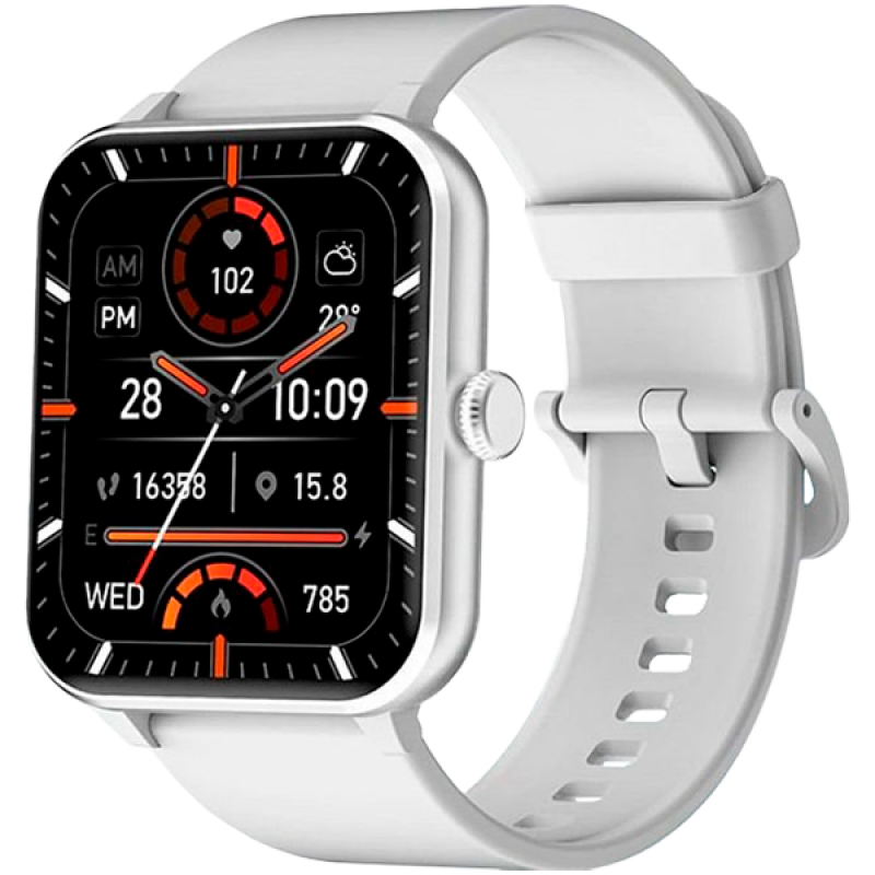 Blackview R50, 1.85-inch TFT HD, 350mAh Battery, 24-hour SpO2 Detection + Heart Rate Мониторing, Calls and SMS notification, Grey