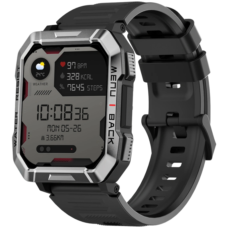 Blackview W60, 2.01inch HD,900mAh Battery, LED Flashlight & Compass Function, 24-hour SpO2 Detection + Heart Rate Мониторing