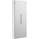 CANYON PB-106 Power bank 10000mAh Li-poly battery, Input 5V/2A, Output 5V/2.1A(Max), USB cable length 0.3m, 140*68*16mm, 0.24Kg, White-CNE-CPB1006W