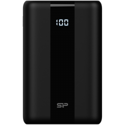 SILICON POWER (Power Bank)30000mAh, QC3.0+PD/Type-C*1, Micro-B*1, Type-A*1, Lightning*1, QX55, Black