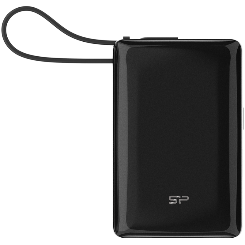 SILICON POWER, Power Bank, CP10, 10000mAh, BSMI, PSE, INT., Black