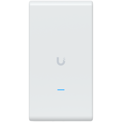 Ubiquiti U6-Mesh-Pro-EU Indoor/outdoor WiFi 6 AP with 4 spatial streams, an integrated super antenna, and a gigabit passthrough port