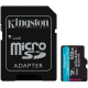 KINGSTON 512GB microSDXC Canvas Go Plus Gen4 200MB/s A2 U3 V30 Card + Adapter, SDCG4/512GB