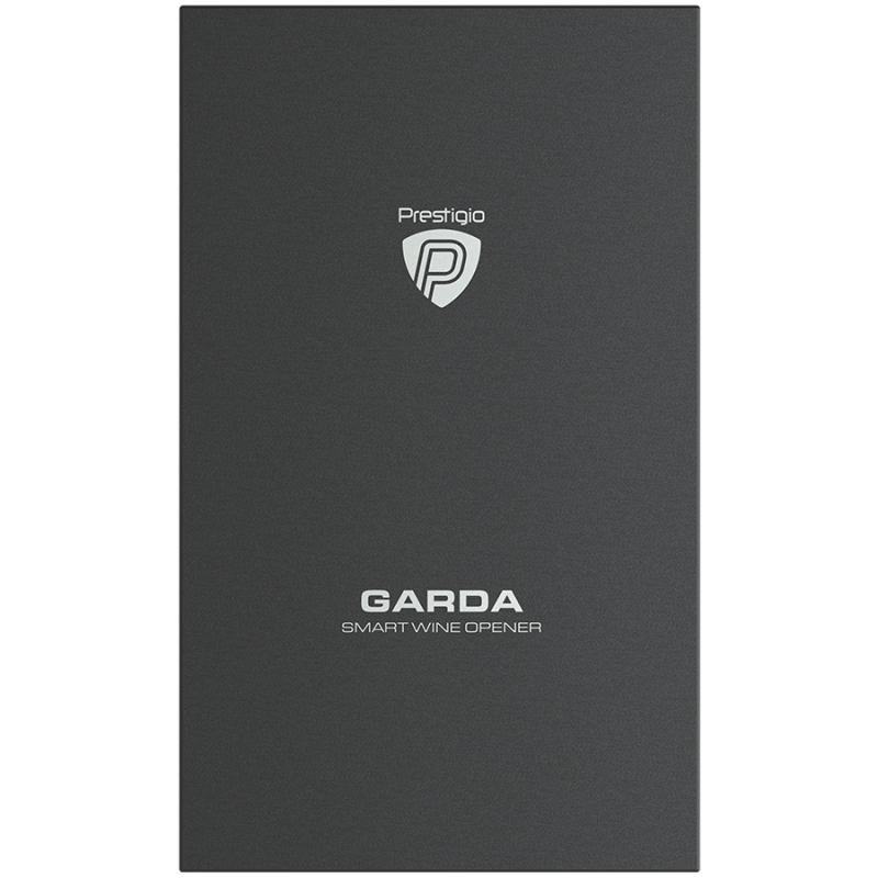 Prestigio Garda, smart wine opener, simple operation with 2 buttons, aerator, vacuum stopper preserver, PWO105SL