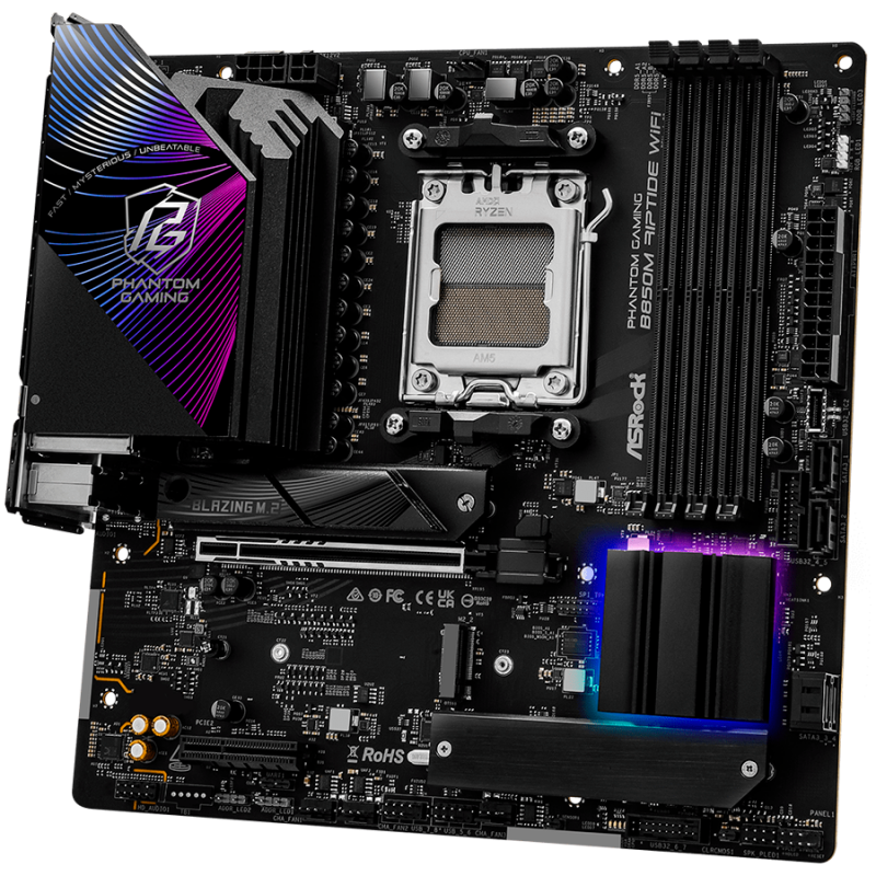 ASROCK B850M RIPTIDE WIFI mATX AM5 DDR5