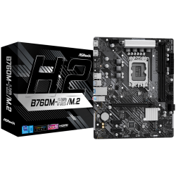 ASROCK MB LGA1700 B760 2 x DDR5 DIMM 2 x Hyper M.2 4 x SATA3 2 x HDMI Ports Micro ATX