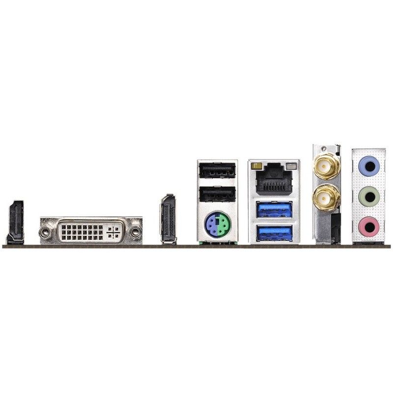 ASROCK Main Board Desktop H310 (S1151, 2xDDR4,1xPCIe x16, 4 SATA3 ,GLAN,DVI,HDMI,DP,USB 3.1 ) miniATX retail-H310CM-ITX/AC