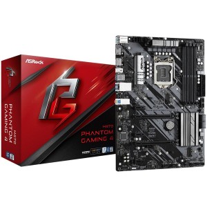 ASROCK Main Board Desktop H470 (S1200, 4xDDR4,2xPCIe x16,3xPCI Ex1, 6 SATA3 ,2x Ultra M.2, GLAN,DP,HDMI,USB 3.1 ) ATX retail