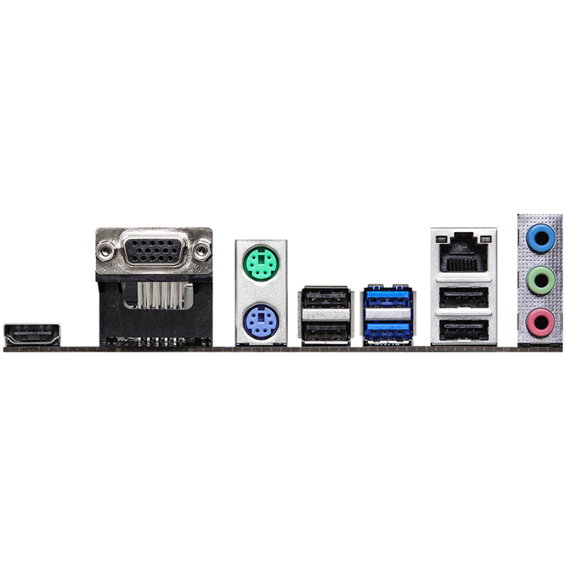 ASROCK Main Board Desktop H510 chipset (S1200, 2x DDR4, 1x PCIe 4.0 x16, 1x PCIe 3.0 x1, 4x SATA3, 4x USB 2.0, 2x USB 3.2, GLAN, 1x VGA