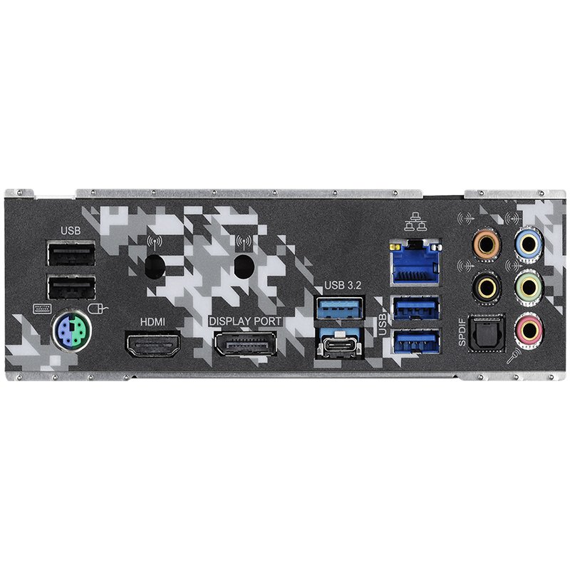 ASROCK Main Board Desktop Z490 (S1200, 4xDDR4,2xPCIe x16,3xPCI Ex1, 6 SATA3, 2xUltra M.2 ,GLAN,HDMI,DP,SPDIF,COM Header, USB 3.2 ) ATX retail-Z490_STEEL_LEGEND
