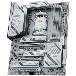 MSI X870E GAMING PLUS MAX WIFI, ATX, Socket AM5, 4x DDR5 Dual Channel DDR5 up to 8200(OC)MHz, 3x PCIe x16 slot, 3x M.2 slot, 4x USB 2.0, 2x USB 5Gbps, 2x USB 10Gbps, 1x 20Gbps Type-C, 1x 40Gbps Type-C, HDMI, 7.1 HD Audio, 5G LAN, WiFI 7, BT, 3Y
