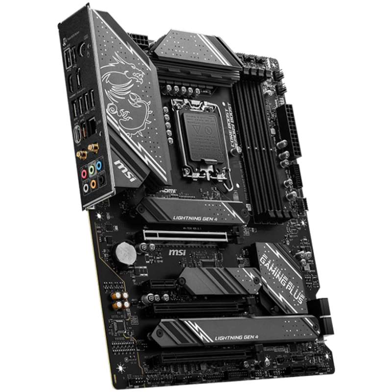 MSI Z790 GAMING PLUS WIFI , LGA 1700, INTEL Z790, 4xDDR5, Dual Channel DDR4 up to 7200+(OC)MHz, 3.0 x16 slot, 4x M.2 slots, 1x USB 3.2 Gen
