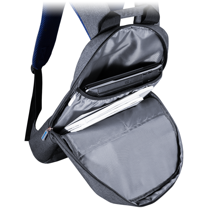 Backpack for 15.6" laptop, material 300D polyeste,black,450*285*85mm,0.5kg,capacity 12L-CNE-CBP5DB4