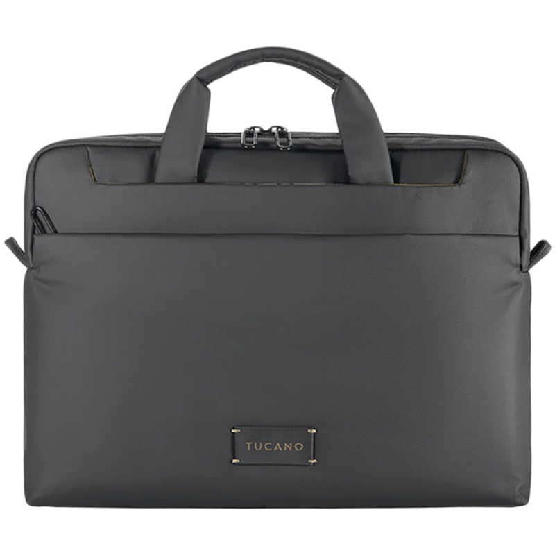 TUCANO WORK OUT 5 SLIM BAGS FOR MacBook Pro 14/ MacBook Air/Pro 13/ Laptop 13, Black