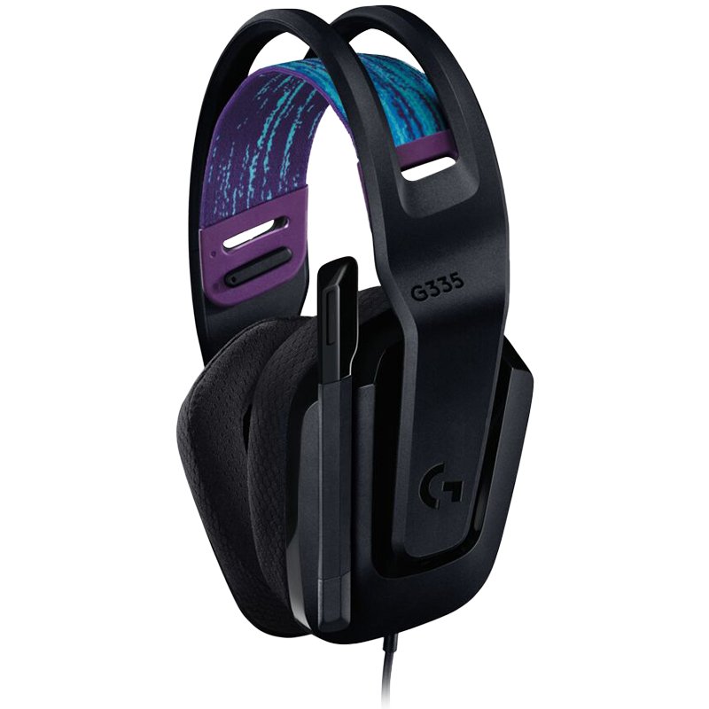 LOGITECH G335 Wired Gaming Headset - BLACK - 3.5 MM - EMEA - 914-981-000978