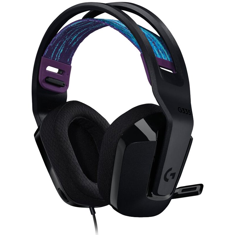 LOGITECH G335 Wired Gaming Headset - BLACK - 3.5 MM - EMEA - 914-981-000978